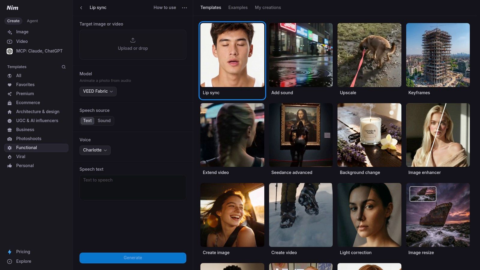 Screenshot from https://nim.video/templates/c/Functional/tool-lip-sync